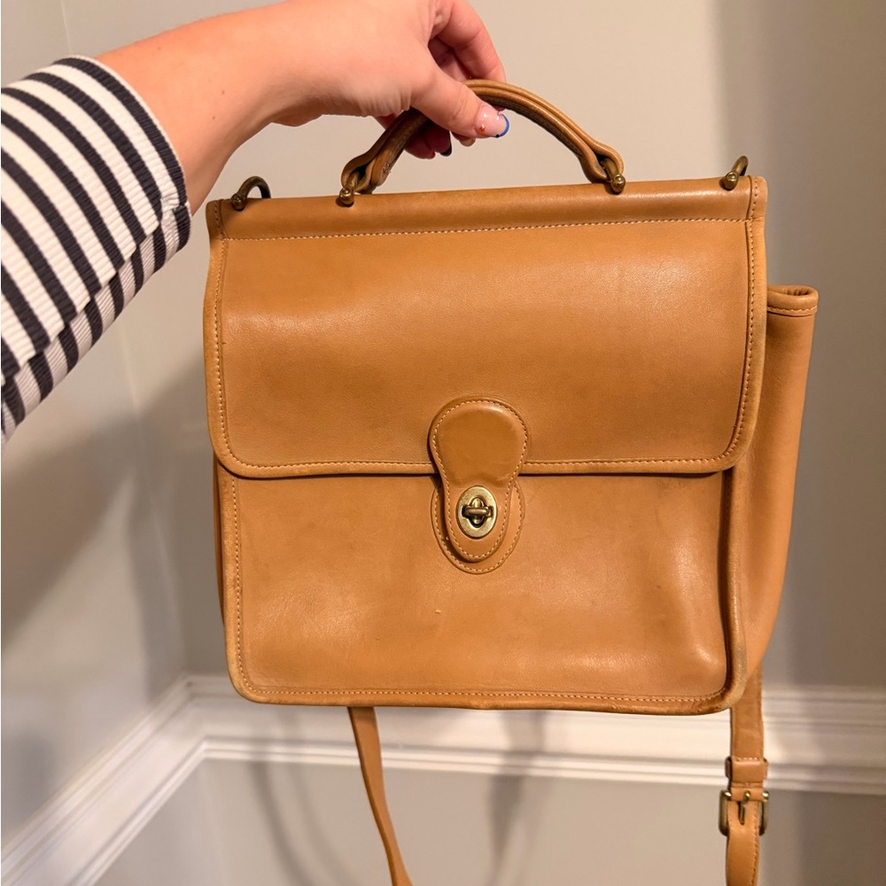 Rare, vintage Coach Willis bag.